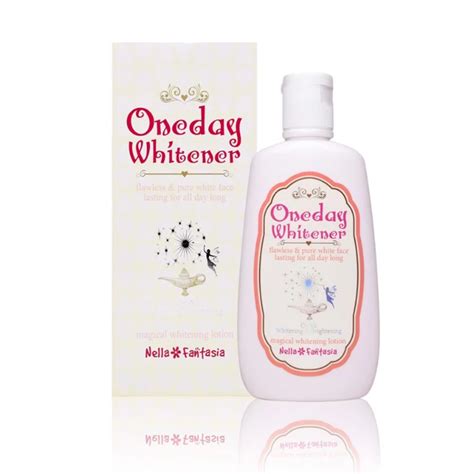 The secret to a brighter complexion: Nella Oneday Whitener Magical Skin Whitening Lotion
